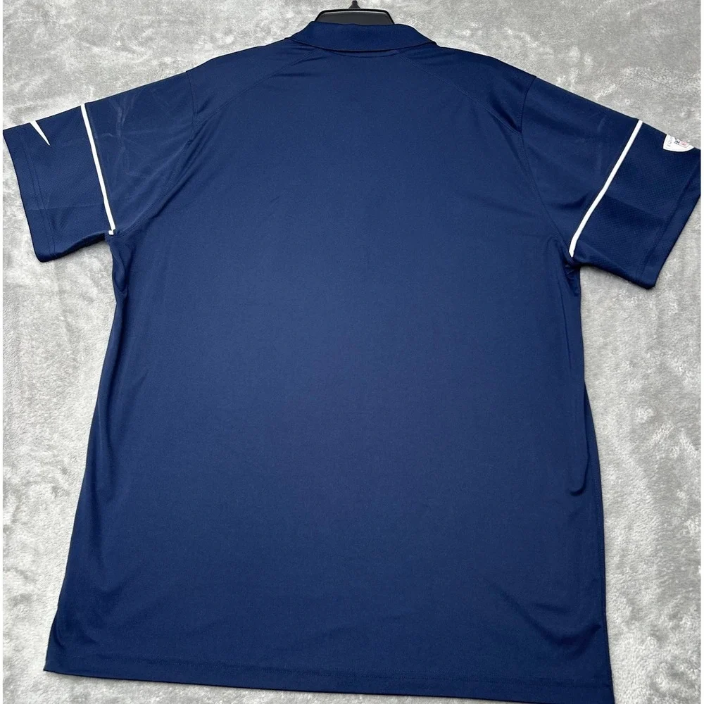 Dallas Cowboys Shirt Mens XL Nike Polo Dri-Fit Performance Golf NFL Training